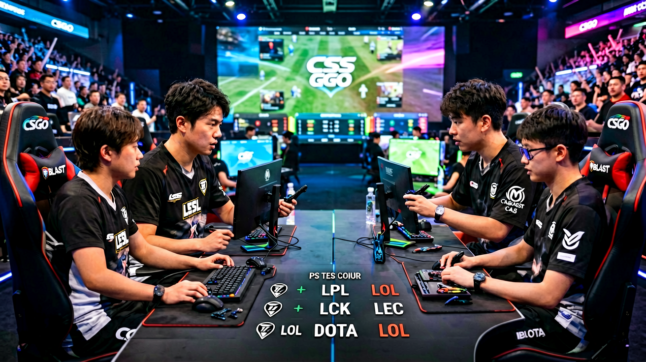 CSGO职业比赛电竞对抗场景